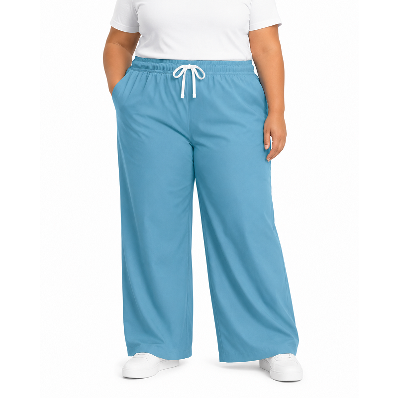 Lymphedema Scrub Pants - Wide Leg Scrubs